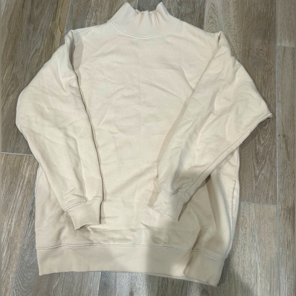 Aerie oversized mock neck sweater